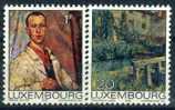 1975 Lussemburgo, Serie Culturale Quadri Kulter Lang , Serie Completa Nuova (**) - Unused Stamps