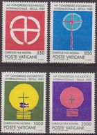 Vaticano 1989 Scott 838/41 Sellos ** 44º Congreso Eucaristico De Seul Simbolos De La Eucaristia Yvert 860/3 Michel 984/7 - Unused Stamps