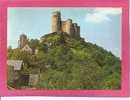 NAJAC . LE CHATEAU EN RUINES DOMINE LES MAISON DU VILLAGE - Najac