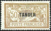 French Morocco #85 Mint Hinged 50c TANGER From 1918 - Neufs