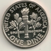 USA 10 Cent 1996 S  KM #195a Proof - 1946-...: Roosevelt