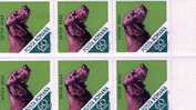 1965 CHIEN DE CHASSE  YV= 2189  MNH  BLOC X 6 - Unused Stamps