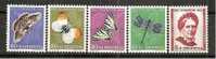 Switzerland 1951:FLOWERS Michel561-5mnh** - Unused Stamps
