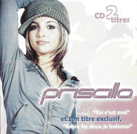 CDS  Priscilla  "  Entre Les Deux Je Balance  "  Promo - Ediciones De Colección