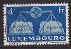 Luxembourg Yvert N° 448 Oblitéré - Cote 50 Euros - Prix De Départ 16 Euros - Oblitérés