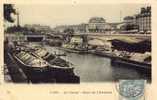 Paris - Le Canal Gare De L´ Arsenal - Arrondissement: 10