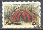 1 W Valeur Used, Oblitérée - BARBADES - PAGURISTES CADENATI - N° 1260-30 - Barbados (1966-...)