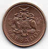 BARBADOS 1 CENT 1995 - Barbados (Barbuda)