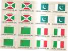 49391)blocco Di 16 Valori Nazioni Unite : Italia - Burundi - Benin - Pakistan - 1941-80