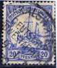 Deutsche Post In Südwestafrika Jakalswater 1902-01-09 Mi#14 - África Del Sudoeste Alemana