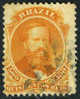 Brazil #60 Used 500r Orange Emperor Dom Pedro From 1866 - Usati