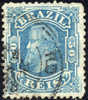 Brazil #79 Used 50r Blue Emperor Dom Pedro From 1881 - Used Stamps