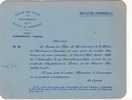 CONCERT Comité Des Fêtes De Bienfaisances De La Police De BORDEAUX Invitation 1930  Pour L'Orphelinat - Police - Gendarmerie