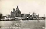 The Pier Head From The Mersey, LIVERPOOL. - Liverpool