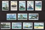 Cocos (Keeling) Islands 1976 Ships Set Of 12 MNH  SG 20-31 - Kokosinseln (Keeling Islands)