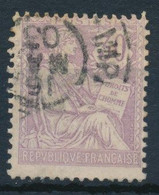 France-30c Violet YT 128 Obl. - 1900-02 Mouchon