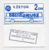 BOSNIA: 2 DM ND(1992) UNC *BOSNAPREVOZ - MAGLAJ*  War Time Local Note ! Blue Color - Bosnië En Herzegovina