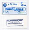 BOSNIA: 5 DM ND(1992) UNC *BOSNAPREVOZ - MAGLAJ*  WAR TIME LOCAL NOTE / Blue - Bosnien-Herzegowina