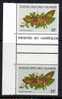 Cocos (Keeling) Islands 1982 Butterflies & Moths 35c Gutter Pair MNH  SG 91 - Kokosinseln (Keeling Islands)