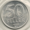 Hungary Ungheria 50  Filler KM#574  1980 - Hungary