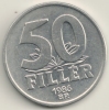 Hungary Ungheria 50  Filler KM#574  1986 - Hungría
