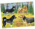 FINLANDIA (FINLAND) -  BF - 1989 ALLEVAMENTI DI CANI (DOGS)  - NUOVO (MINT)** - Blocks & Sheetlets