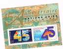 O.N.U.  GINEVRA -  SG GE MS190  - 1990 45^  ANNIV. NAZIONI UNITE   -  BF  NUOVO (MINT)** - Blocs-feuillets