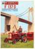 CPM - PUBLICITE - TRACTEUR - MATERIEL AGRICOLE - N° 42 - McCORMICK F 137 D - Tractores