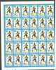 Dominica World Cup Soccer In Munich 1974 Sheet Of 30 MNH - Dominica (1978-...)