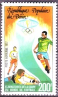 Benin 1977 MiNr. 98 Football Soccer World Cup 1978 Argentina 1v MNH** 2,50 € - 1978 – Argentina