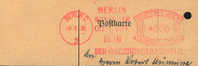 Jeux Olympiques 1936 EMA  Meter Freistempel  Berlin  Olympiade Sur Fragment - Sommer 1936: Berlin