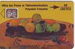 GAUGUIN LES ORANGES 60U SC4 AN 10.91 N°S GRANDS EMBOUTIS ETAT COURANT (N° 32095) - Polinesia Francesa