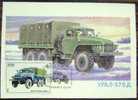 1986 RUSSIA MAXIMUM CARD 1 TRUCK TRUCKS - Vrachtwagens