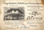 PARIS  ASSOCIATION ARTISTIQUE FRANCAISE  A CUTIER 152 BD VOLTAIRE - District 11