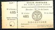 Colis Postaux De Paris Pour Paris - Dallay N°2 I - Mint/Hinged