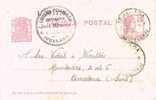 Entero Postal IGUALADA (Barcelona) 1935. Republica - 1931-....