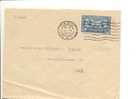 1028$$$ 1927 Francia France 1,50f Isolato Solo Cover To Suisse - Storia Postale