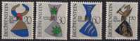 Lichtenstein Liechtenstein / Coat Of Arms - 1966 - Mi 465-468 MNH - Nuovi