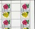 IGA Izetka Und Knöll-Rose 1972 DDR 1779/0 Plus MHB 15C O 71€ Rosen Kleines Format Für Markenhefte Sheetlet From Germany - 1st Day – FDC (sheets)