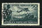 ● ROMANIA 1948 - AEREO - P.A. N. 54 Usato - Cat. ? € - Lotto N. 1215 - Usado