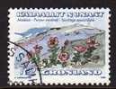 GROENLAND Greenland 1992 Fleur Flower Yv 212 OBL - Gebraucht