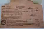 ARMENIA DOCUMENT POSTAL N°517 AVIS RECEPTION LETTRE Recommandé TELEGRAMME ROSE+TIMBRE SEUL PAIX 75CT+RECEPISSé+COURRIER - Telegraph And Telephone