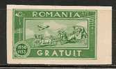 ROUMANIE - TIMBRES DE FRANCHISE 1934 Yvert # 2 - Histoire De La Poste Roumaine - UNUSED (H) - Portofreiheit