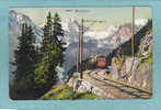 MÜRRENBAHN .  - BELLE  CARTE   - - Mürren