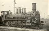 LOCOMOTIVE A VAPEUR Carte Photo Loco Marchandises Cdf Du PO - Equipment