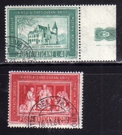 CITTÀ DEL VATICANO VATICAN VATIKAN 1964 CARDINALE CUSANO CARDINAL SERIE COMPLETA COMPLETE SET USATO USED OBLITERE - Gebraucht