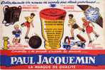 BUVARD MOUTARDE Paul Jacqueminla Marque De Qualite 14 Cm X 21 Cm - Mosterd