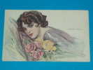 Illustrateurs ) T. CORBELLA  - N° 250 / 6 - Femme Aux Roses - EDIT : Riversata - Corbella, T.