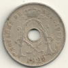 Belgium Belgique Belgie Belgio 25 Cents FR  KM#68.1 1929 - Small Second Nine In The Year - 25 Centimes