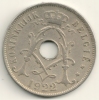 Belgium Belgique Belgie Belgio 25 Cents FL  KM#69  1922 - 25 Cents